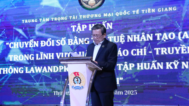 Tập huấn chuyển đổi số ứng dụng AI trong nền tảng Luật và Báo chí- Ảnh 1. Tập huấn chuyển đổi số ứng dụng AI trong nền tảng Luật và Báo chí- Ảnh 1.