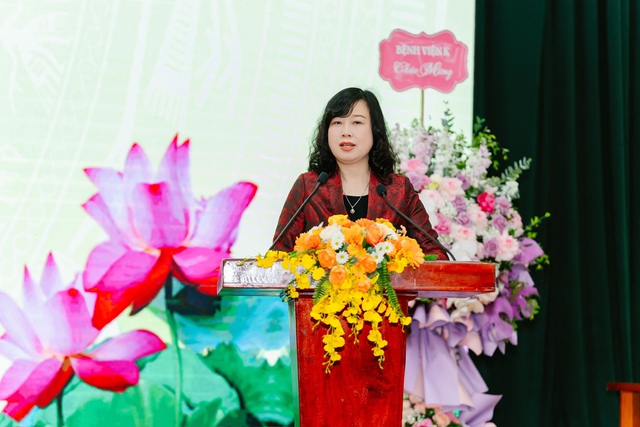 Bộ trưởng Y tế trao quyết định nhân sự, giao trọng trách đổi mới toàn diện cho Bệnh viện K- Ảnh 1. Bộ trưởng Y tế trao quyết định nhân sự, giao trọng trách đổi mới toàn diện cho Bệnh viện K- Ảnh 1.