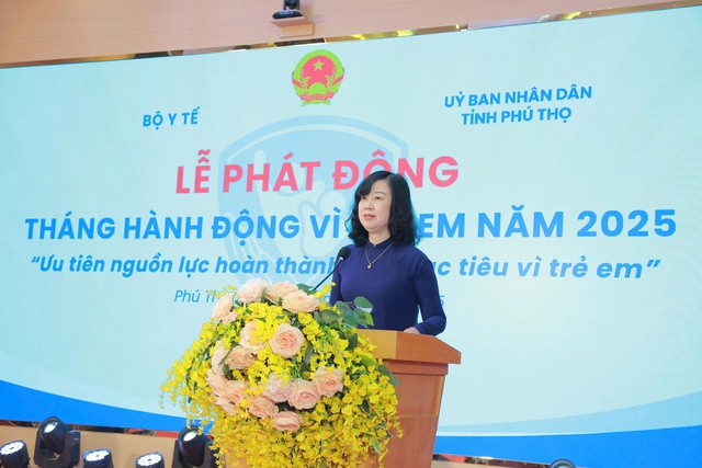 Bộ trưởng Y tế: Ưu tiên nguồn lực và huy động toàn xã hội chăm lo, bảo vệ trẻ em- Ảnh 1. Bộ trưởng Y tế: Ưu tiên nguồn lực và huy động toàn xã hội chăm lo, bảo vệ trẻ em- Ảnh 1.