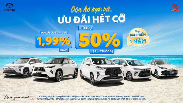 Tiếp tục đà tăng trưởng, Toyota tri ân khách hàng với loạt ưu đãi hấp dẫn- Ảnh 1. Tiếp tục đà tăng trưởng, Toyota tri ân khách hàng với loạt ưu đãi hấp dẫn- Ảnh 1.