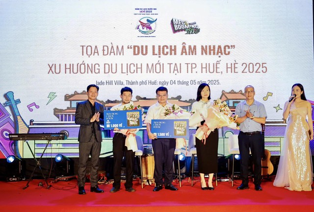 Du lịch âm nhạc: Xu hướng mới nhiều tiềm năng ở Huế- Ảnh 1. Du lịch âm nhạc: Xu hướng mới nhiều tiềm năng ở Huế- Ảnh 1.