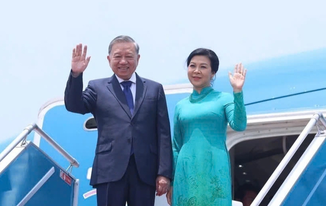 Tổng Bí thư Tô Lâm rời Hà Nội, lên đường công du 4 nước- Ảnh 1. Tổng Bí thư Tô Lâm rời Hà Nội, lên đường công du 4 nước- Ảnh 1.