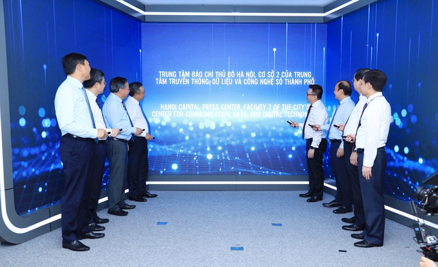 Hà Nội chính thức khai trương Trung tâm Báo chí Thủ đô- Ảnh 1. Hà Nội chính thức khai trương Trung tâm Báo chí Thủ đô- Ảnh 1.