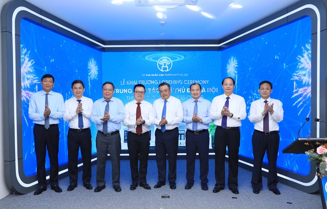Hà Nội chính thức khai trương Trung tâm Báo chí Thủ đô- Ảnh 3. Hà Nội chính thức khai trương Trung tâm Báo chí Thủ đô- Ảnh 3.