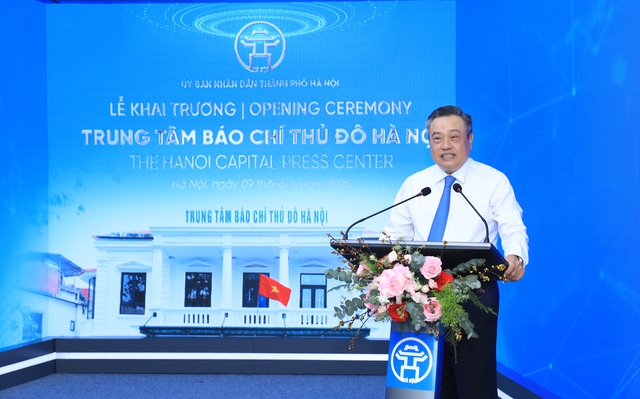 Hà Nội chính thức khai trương Trung tâm Báo chí Thủ đô- Ảnh 2. Hà Nội chính thức khai trương Trung tâm Báo chí Thủ đô- Ảnh 2.
