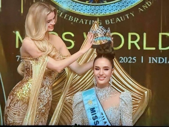 Opal Suchata Chuangsri của Thái Lan đăng quang Miss World 2025.