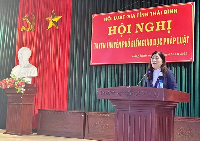 Hội Luật gia tỉnh Thái Bình: Hiệu quả công tác tuyên truyền pháp luật tại cơ sở- Ảnh 3. Hội Luật gia tỉnh Thái Bình: Hiệu quả công tác tuyên truyền pháp luật tại cơ sở- Ảnh 3.