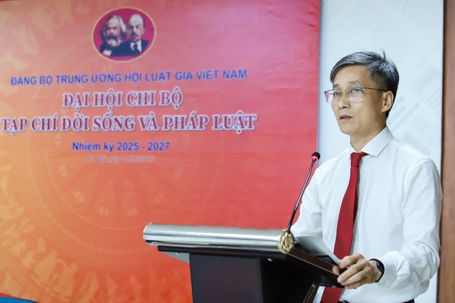 Chi bộ Tạp chí Đời sống và Pháp luật tổ chức thành công Đại hội nhiệm kỳ 2025-2027- Ảnh 4. Chi bộ Tạp chí Đời sống và Pháp luật tổ chức thành công Đại hội nhiệm kỳ 2025-2027- Ảnh 4.