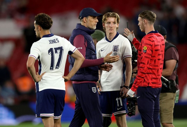 HLV Thomas Tuchel và đội tuyển Anh đã nhận được lời cảnh tỉnh trước Senegal. (Ảnh: Getty) HLV Thomas Tuchel và đội tuyển Anh đã nhận được lời cảnh tỉnh trước Senegal. (Ảnh: Getty)