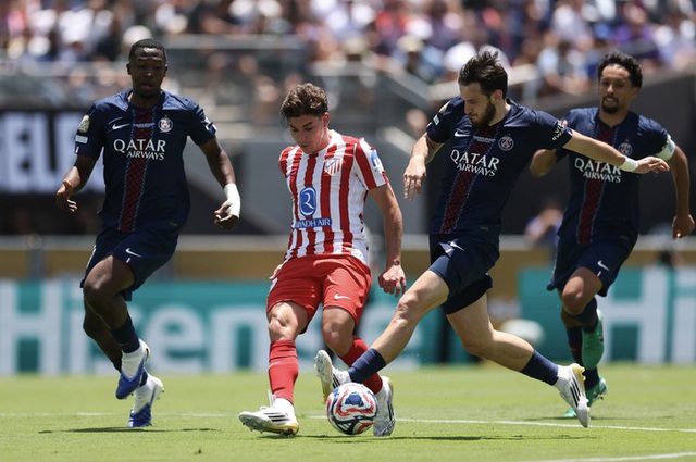 PSG đánh bại Atletico Madrid 4-0. PSG đánh bại Atletico Madrid 4-0.