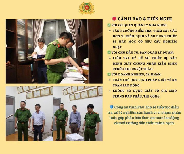 Làm giả hàng nghìn giấy chứng nhận kiểm định giả, thu lợi bất chính nhiều tỷ đồng- Ảnh 3. Làm giả hàng nghìn giấy chứng nhận kiểm định giả, thu lợi bất chính nhiều tỷ đồng- Ảnh 3.