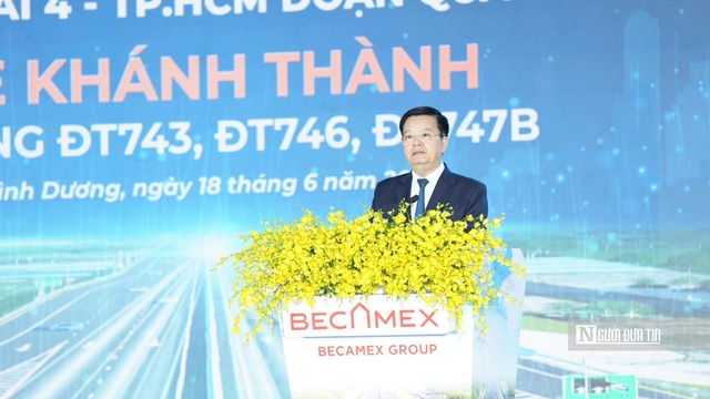 Khởi công đường Vành đai 4: Cú hích lớn cho hạ tầng liên kết vùng phía Nam- Ảnh 4. Khởi công đường Vành đai 4: Cú hích lớn cho hạ tầng liên kết vùng phía Nam- Ảnh 4.