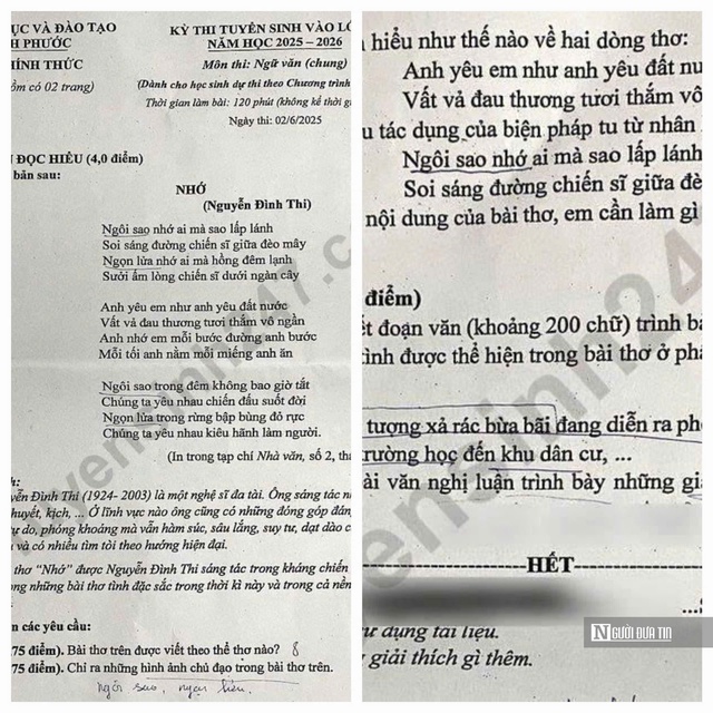 Kỳ thi lớp 10 ở Bình Phước: Thí sinh phấn khởi vì đề Ngữ văn "dễ thở"- Ảnh 5.