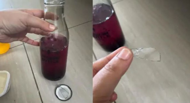 Uống nhầm thứ "đáng sợ" trong chai nước giải khát, cô gái phải lập tức vào bệnh viện- Ảnh 1. Uống nhầm thứ "đáng sợ" trong chai nước giải khát, cô gái phải lập tức vào bệnh viện- Ảnh 1.