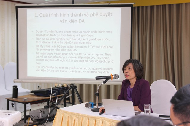 Hội Luật gia Việt Nam triển khai dự án tư vấn pháp luật cho người chấp hành xong án phạt tù- Ảnh 1. Hội Luật gia Việt Nam triển khai dự án tư vấn pháp luật cho người chấp hành xong án phạt tù- Ảnh 1.