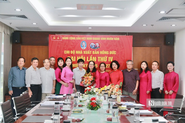 Chi bộ Nhà xuất bản Hồng Đức tổ chức thành công đại hội nhiệm kỳ 2025 - 2027- Ảnh 7.