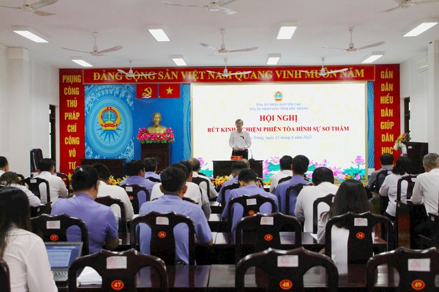TAND Sóc Trăng mở phiên tòa đặc biệt nâng cao hoạt động xét xử- Ảnh 1. TAND Sóc Trăng mở phiên tòa đặc biệt nâng cao hoạt động xét xử- Ảnh 1.