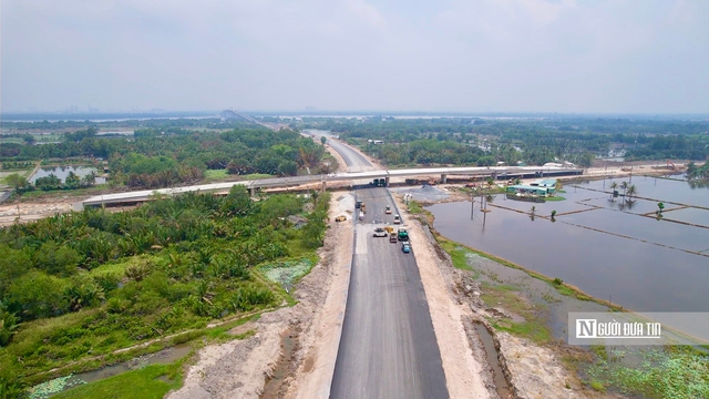 Hàng loạt công trình giao cắt Vành đai 3 bước vào giai đoạn nước rút- Ảnh 20. Hàng loạt công trình giao cắt Vành đai 3 bước vào giai đoạn nước rút- Ảnh 20.