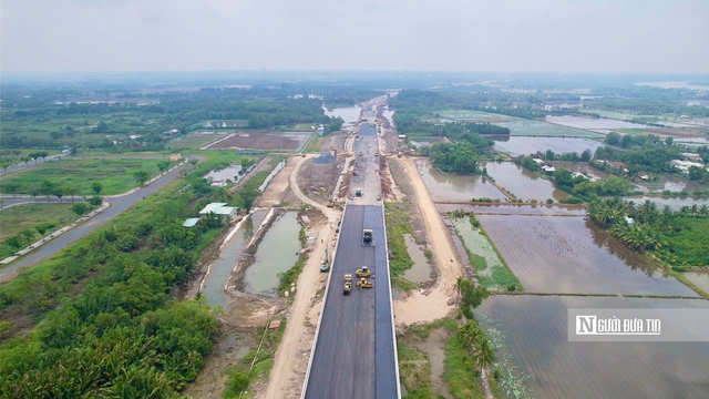 Hàng loạt công trình giao cắt Vành đai 3 bước vào giai đoạn nước rút- Ảnh 25. Hàng loạt công trình giao cắt Vành đai 3 bước vào giai đoạn nước rút- Ảnh 25.