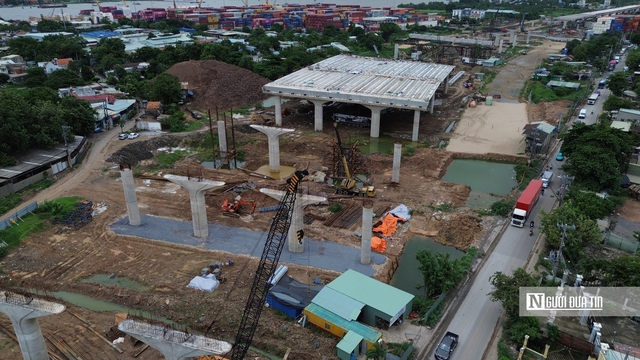 Hàng loạt công trình giao cắt Vành đai 3 bước vào giai đoạn nước rút- Ảnh 26. Hàng loạt công trình giao cắt Vành đai 3 bước vào giai đoạn nước rút- Ảnh 26.
