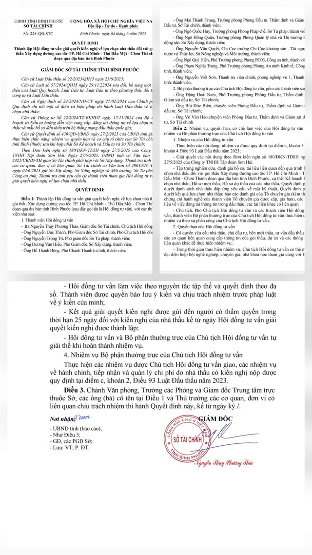 UBND tỉnh Bình Phước: Nội dung kiến nghị của Sơn Hải đều không phù hợp- Ảnh 2. UBND tỉnh Bình Phước: Nội dung kiến nghị của Sơn Hải đều không phù hợp- Ảnh 2.