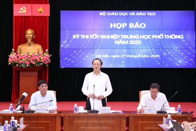 Bộ GD&ĐT: Đề thi THPT 2025 không khó đột ngột, đã cân nhắc kết quả khảo sát- Ảnh 2. Bộ GD&ĐT: Đề thi THPT 2025 không khó đột ngột, đã cân nhắc kết quả khảo sát- Ảnh 2.