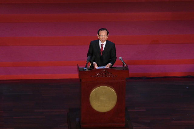 Ông Nguyễn Văn Nên giữ chức Bí thư Thành ủy Tp.HCM (mới) nhiệm kỳ 2020 - 2025- Ảnh 3. Ông Nguyễn Văn Nên giữ chức Bí thư Thành ủy Tp.HCM (mới) nhiệm kỳ 2020 - 2025- Ảnh 3.
