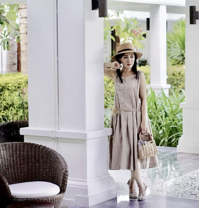 BTV Hoài Anh khoe nhan sắc ở tuổi 45- Ảnh 5. BTV Hoài Anh khoe nhan sắc ở tuổi 45- Ảnh 5.
