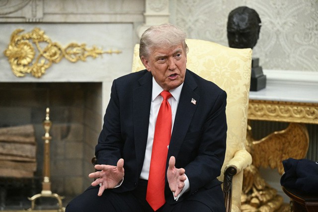 Ông Trump nói về khả năng trừng phạt Nga: “Hạn chót nằm trong đầu tôi”- Ảnh 2. Ông Trump nói về khả năng trừng phạt Nga: “Hạn chót nằm trong đầu tôi”- Ảnh 2.