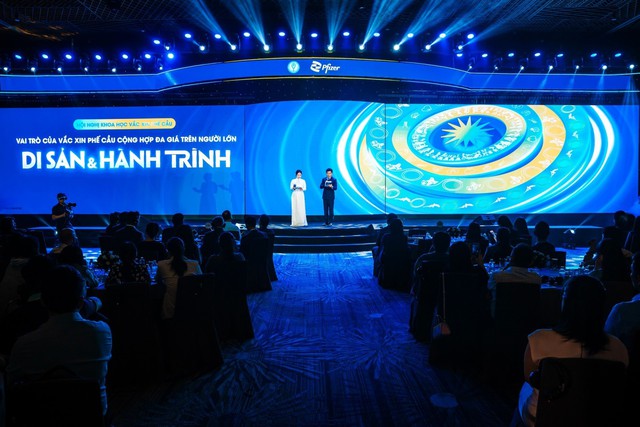 Pfizer và Hội Y học dự phòng Việt Nam phối hợp tổ chức chuỗi hội nghị khoa học quốc tế “vai trò của vắc-xin phế cầu cộng hợp đa giá trên người lớn - di sản và hành trình”- Ảnh 1. Pfizer và Hội Y học dự phòng Việt Nam phối hợp tổ chức chuỗi hội nghị khoa học quốc tế “vai trò của vắc-xin phế cầu cộng hợp đa giá trên người lớn - di sản và hành trình”- Ảnh 1.