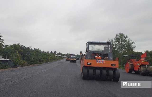 Cầu Rạch Miễu 2 tăng tốc những km cuối, sẵn sàng khai thác dịp 2/9- Ảnh 1. Cầu Rạch Miễu 2 tăng tốc những km cuối, sẵn sàng khai thác dịp 2/9- Ảnh 1.