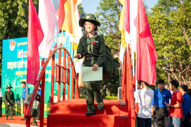 150 thiếu nhi Đà Nẵng trải nghiệm “Học kỳ trong quân đội” giữa mùa hè- Ảnh 2.