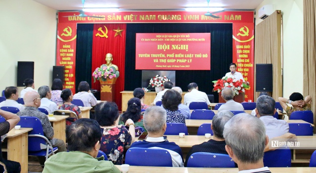 Hội Luật gia Tp.Hà Nội tăng cường tư vấn pháp luật miễn phí cho gia đình chính sách- Ảnh 2.