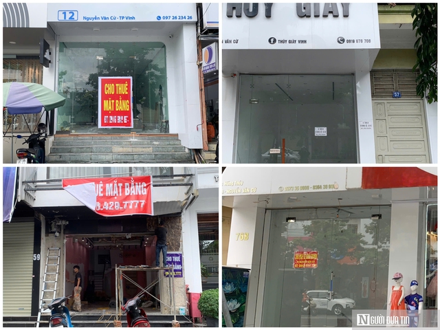 Loạt mặt bằng cho thuê ế ẩm trên đất “vàng" ở Nghệ An - Ảnh 2.