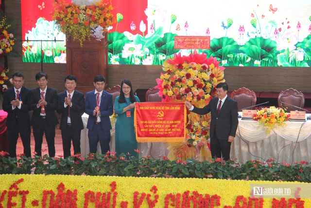 Phó Thủ tướng Thường trực Nguyễn Hòa Bình dự và chỉ đạo Đại hội điểm cấp xã của tỉnh Lâm Đồng - Ảnh 3.