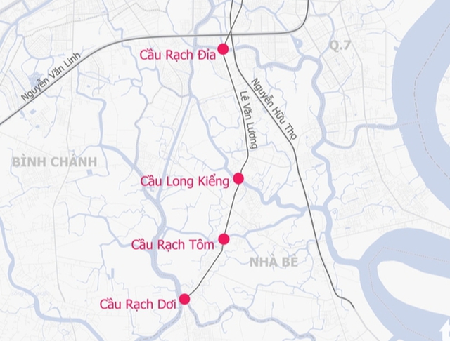 Cận cảnh hai cây cầu sắt hơn 50 tuổi nối Tp.HCM - Tây Ninh chờ ngày thay áo mới - Ảnh 2.