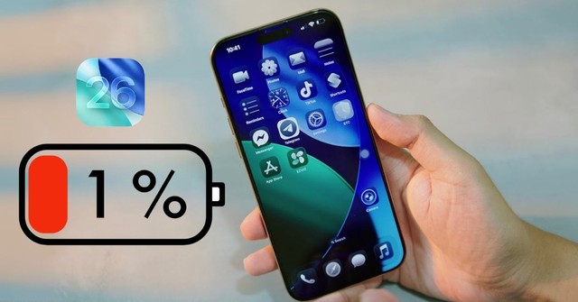 Ai dùng iPhone cũng nên biết 6 cách khắc phục lỗi iOS 26 hao pin cực hay này - Ảnh 1.