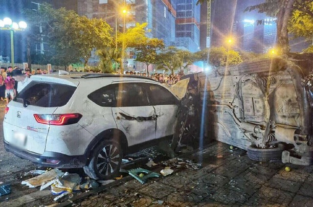 Vụ tông xe liên hoàn ở Hà Nội: Thông tin mới nhất về sức khỏe 2 cháu bé sau vụ tai nạn - Ảnh 2.
