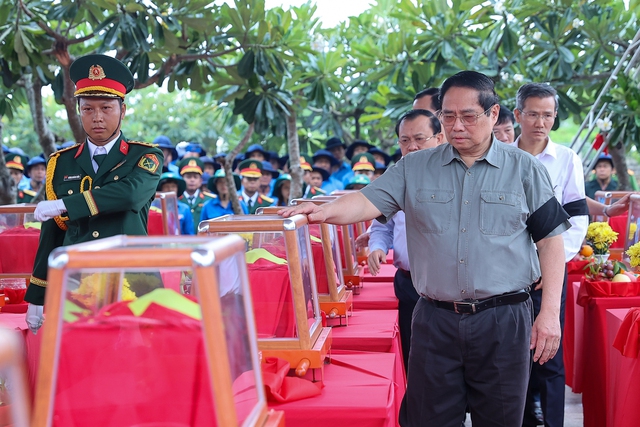 Tiếp tục làm hết sức mình để không một liệt sĩ nào bị lãng quên - Ảnh 1.