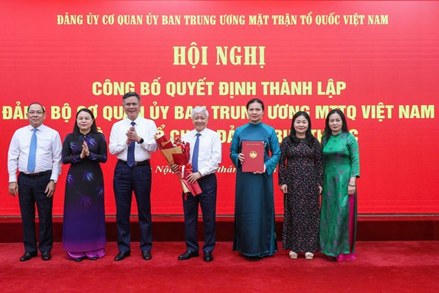 Ông Đỗ Văn Chiến làm Bí thư Đảng ủy Cơ quan Ủy ban Trung ương MTTQ Việt Nam- Ảnh 2. Ông Đỗ Văn Chiến làm Bí thư Đảng ủy Cơ quan Ủy ban Trung ương MTTQ Việt Nam- Ảnh 2.