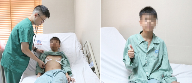 Bé trai 12 tuổi tự ti vì lồng ngực nhô cao như "ức gà" - Ảnh 2.