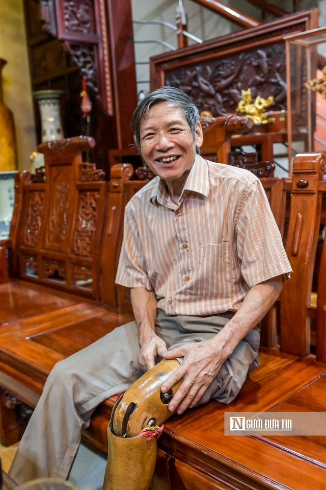 Cựu chiến binh “một chân” và tinh thần "tàn nhưng không phế" - Ảnh 3.