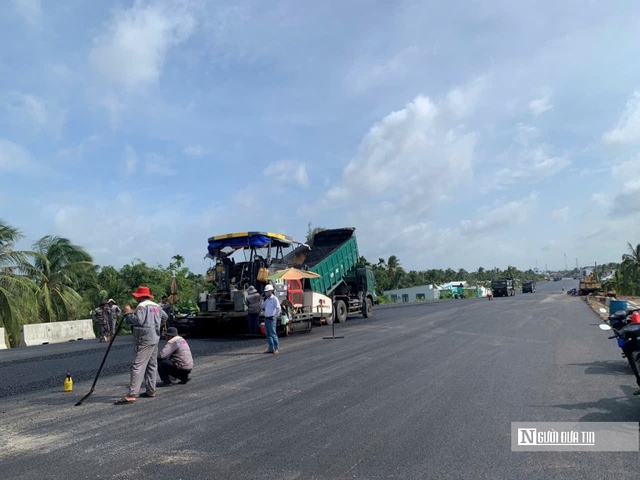 Cầu Rạch Miễu 2 cán mốc 99% tiến độ, sẵn sàng nối liền hai bờ sông Tiền- Ảnh 11. Cầu Rạch Miễu 2 cán mốc 99% tiến độ, sẵn sàng nối liền hai bờ sông Tiền- Ảnh 11.