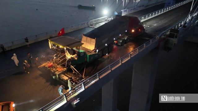 Cầu Rạch Miễu 2 cán mốc 99% tiến độ, sẵn sàng nối liền hai bờ sông Tiền- Ảnh 3. Cầu Rạch Miễu 2 cán mốc 99% tiến độ, sẵn sàng nối liền hai bờ sông Tiền- Ảnh 3.
