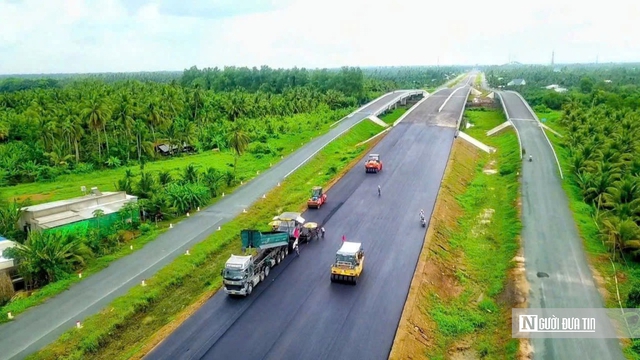 Cầu Rạch Miễu 2 cán mốc 99% tiến độ, sẵn sàng nối liền hai bờ sông Tiền- Ảnh 7. Cầu Rạch Miễu 2 cán mốc 99% tiến độ, sẵn sàng nối liền hai bờ sông Tiền- Ảnh 7.