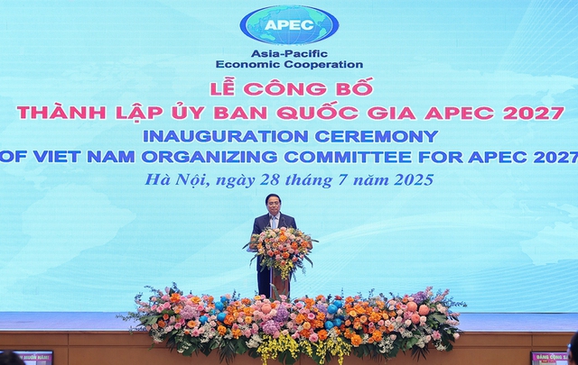 Thủ tướng nhấn mạnh "5 phát huy" khi Việt Nam là chủ nhà Năm APEC 2027- Ảnh 1. Thủ tướng nhấn mạnh "5 phát huy" khi Việt Nam là chủ nhà Năm APEC 2027- Ảnh 1.