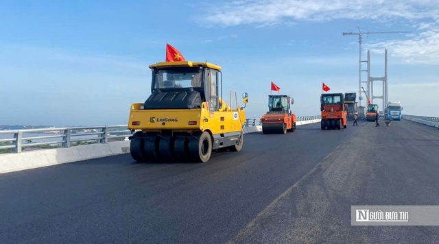 Thêm một “mạch nối” quan trọng cho đồng bằng sông Cửu Long sắp chính thức vận hành- Ảnh 10. Thêm một “mạch nối” quan trọng cho đồng bằng sông Cửu Long sắp chính thức vận hành- Ảnh 10.