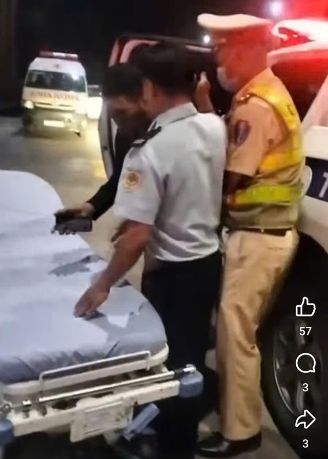 Nữ nạn nhân hôn mê được CSGT Đồng Nai đưa đi cấp cứu kịp thời- Ảnh 1.