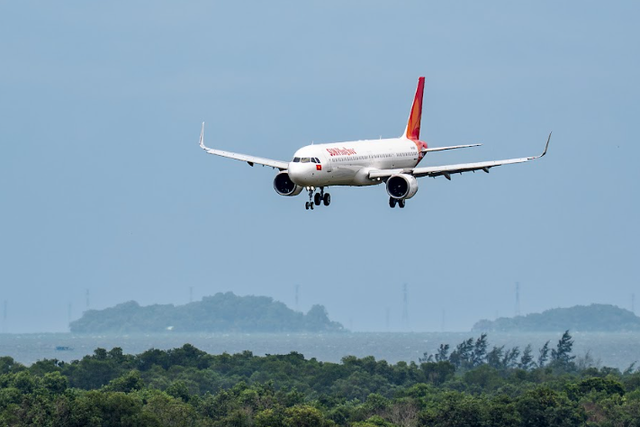 Lộ diện diện mạo Airbus A321NX đầu tiên của Sun PhuQuoc Airways - Khoác sắc hoàng hôn và bình minh đảo Ngọc - Ảnh 2.