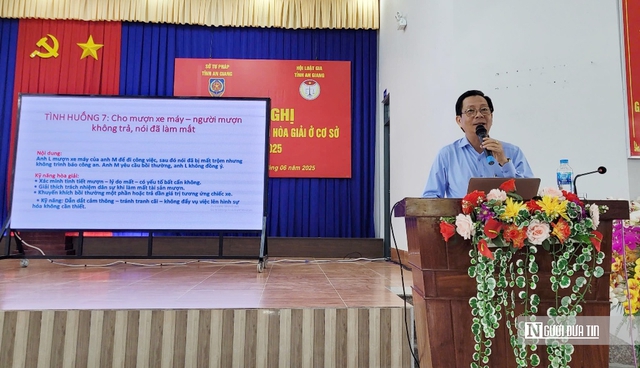 Hội Luật gia An Giang phát huy vai trò trong công tác hòa giải ở cơ sở- Ảnh 4. Hội Luật gia An Giang phát huy vai trò trong công tác hòa giải ở cơ sở- Ảnh 4.